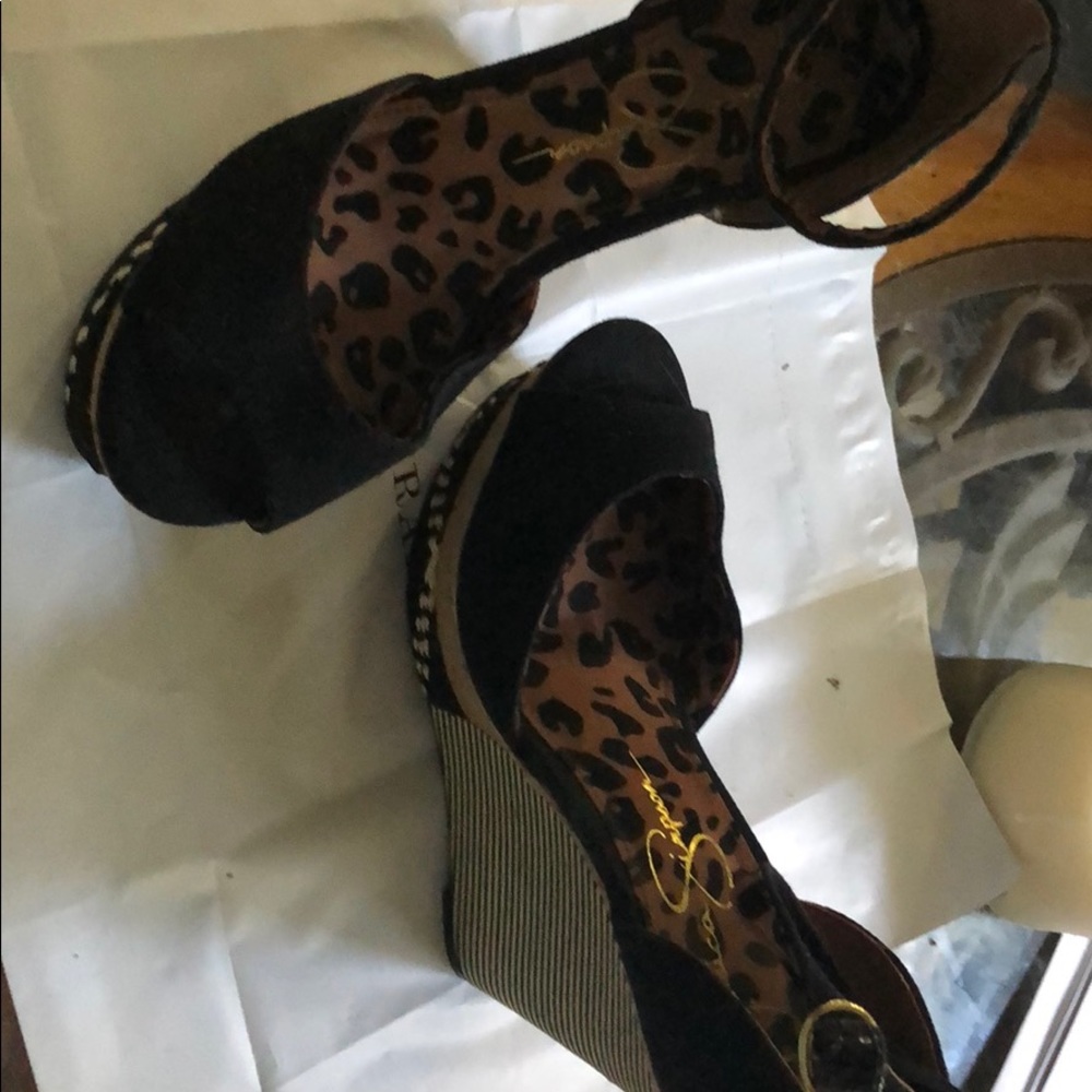 Jessica Simpson Wedge Heels 7.5 Never Worn